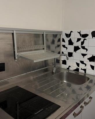 Mini cucina monoblocco cottura elettrico