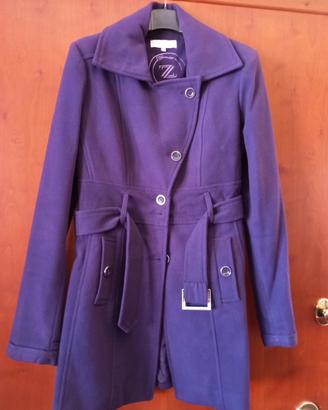 cappotto corto viola Piazza Italia. Tg L