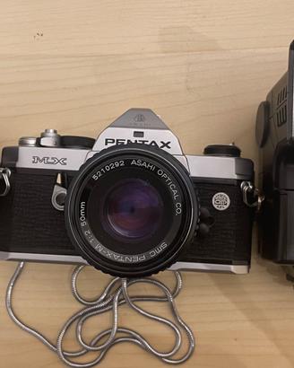 PENTAX  MX con 50mm e 135mm