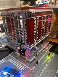 Caserma Ghostbusters Lego + Ecto 1