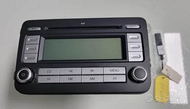 Autoradio Originale VW RCD 300 MP3 come NUOVO 