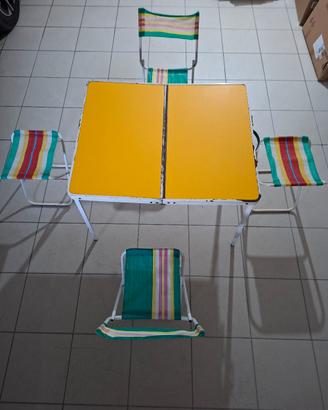 tavolino campeggio
