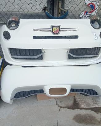 500 ABARTH paraurti fari marmitta