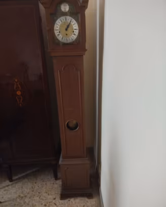 Orologio a pendolo da pavimento Tempus Fugit legno