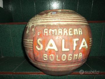 Vaso in Porcellana AMARENA SALFA BOLOGNA anni 50