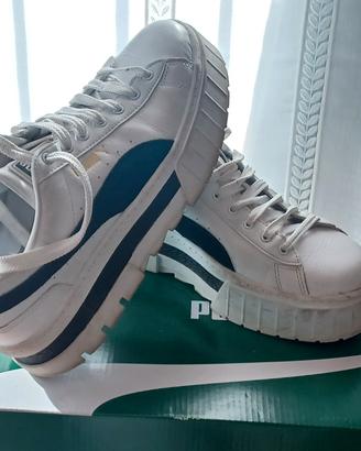Puma donna Mayze bianche/nere