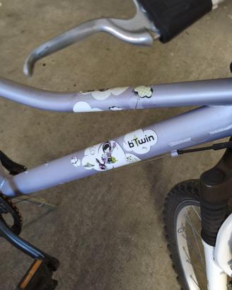 mountain bike ammortizzat ragazza 7 rapporti viola
