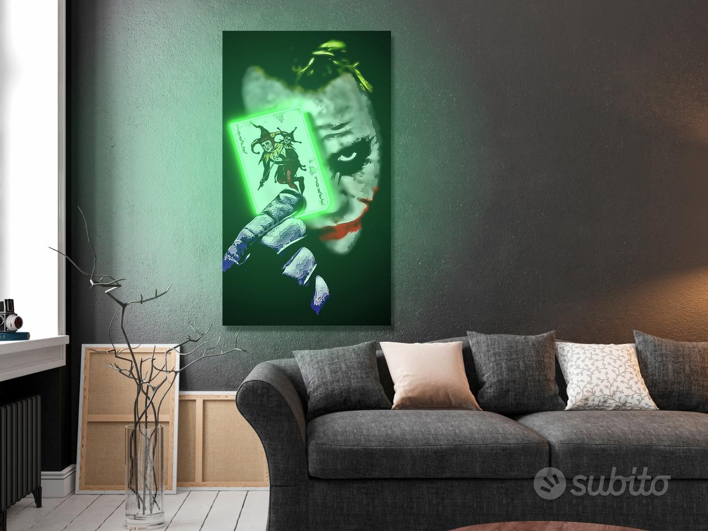 Joker - Quadro neon led da parete