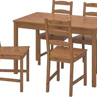 Tavolo 118x74xh74 con 4 sedie IKEA