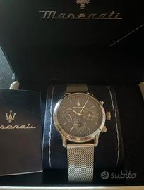 Orologio Maserati in maglia Milanese 2022