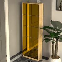 Scarpiera con 5 Ante a Specchio Ribaltabili