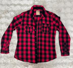 Camicia Quadri Rosso/Nero XL