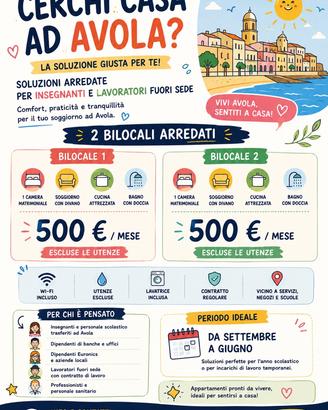 Bilocali ad Avola