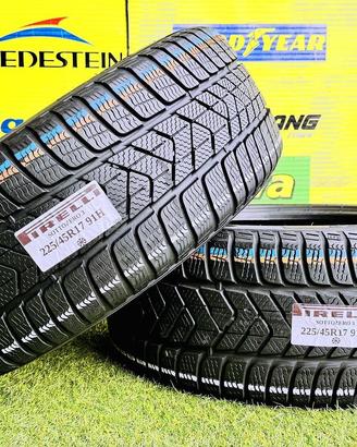 X2: Invernali 225/45R17 91H -PIRELLI- al 80%