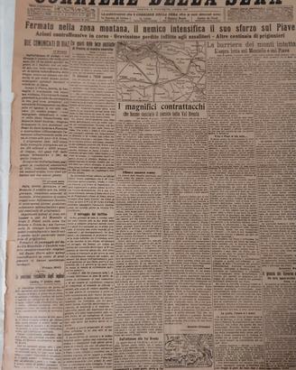 giornale prima guerra mondiale