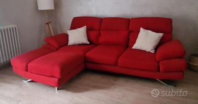 Divano 4 posti + Chaise Longue