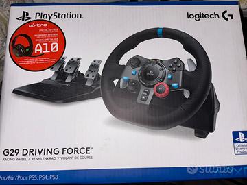 Volante Logitech g29 + cambio + supporto