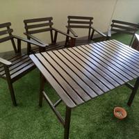set con tavolo da giardino IKEA 