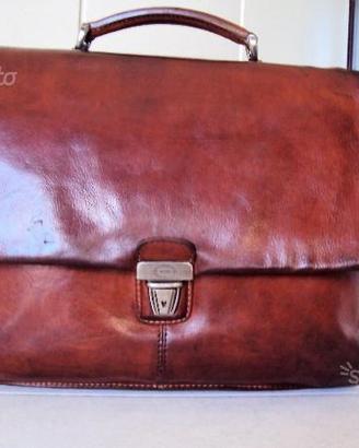 Borsa documenti in pelle della adpel