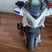 Moto Polizia cavalcabile bambini