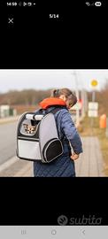 Zaino trasportino per cani max 8 kh