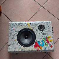 cassa vintage valigia