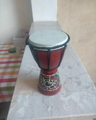 Mini bongo legno e pelle