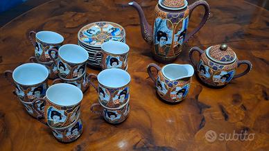 Servizio caffè 12pezzi Giapponese Vintage