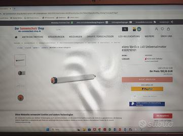 N° 5 Motori per automazione tapparelle ELERO