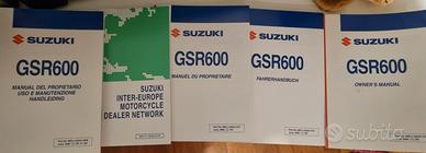 Manuale manutenzione suzuki Gsr 600 2007