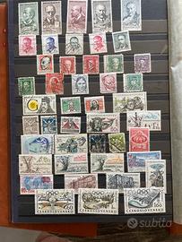 Francobolli Cecoslovacchia