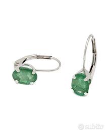 Orecchini oro e smeraldi