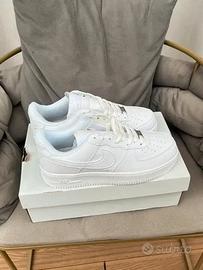 Nike Air Force 1 bianco taglia 44 nuove