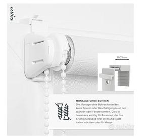 Tenda a rullo bianca