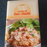 Libro di cucina "500 ricette di riso e risotti"