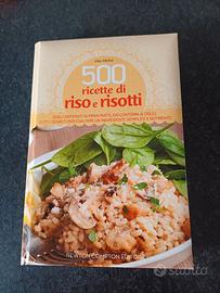 Libro di cucina "500 ricette di riso e risotti"