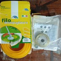 FILO E TESTINA IGNORANTE DECESPUGLIATORE 4mm