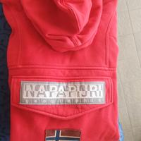 felpa rossa taglia L