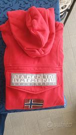 felpa rossa taglia L