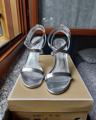 Sandali Michael Kors Asha - Argento - N. 38