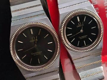 Coppia di Omega Constellation acciaio/oro