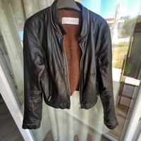 Giacca pelle vera donna tg s /40 Bully