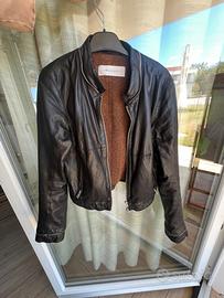 Giacca pelle vera donna tg s /40 Bully