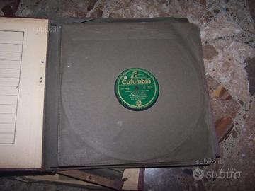 Dischi 78 giri per grammofono