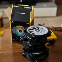 Ventole Corsair LL 120mm + commander + rgb control