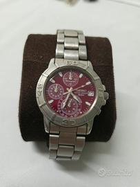 orologio Seiko Choronofrapf  in  acciaio 
