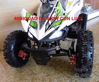 Miniquad elettrico 36V 800W 2020