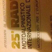 25 raduno motoalpinistico monte pasubio originale