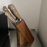 Ceppo coltelli BRANDANI in legno