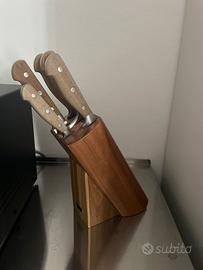 Ceppo coltelli BRANDANI in legno